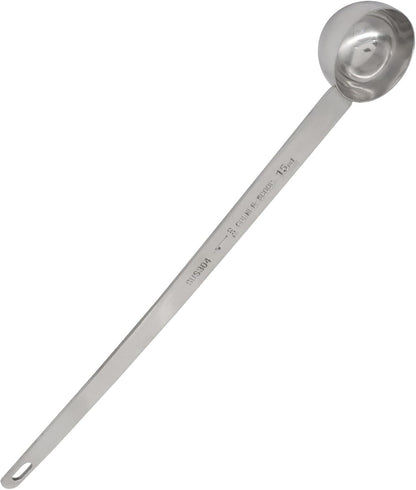 1PCS 9" Tablespoon Coffee Scoop,Long Handle Measuring Spoon Stainless Steel Scooper,One tbsp (15 ml) Spoon for Coffee Lovers/Home Baristas