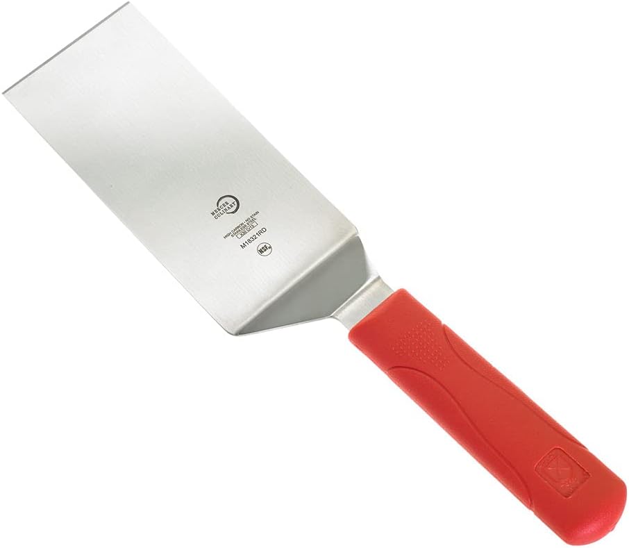 Mercer Culinary Millennia Bench Scraper, 5 7/8 Inch X 3 1/2 Inch Blade, Black Handle