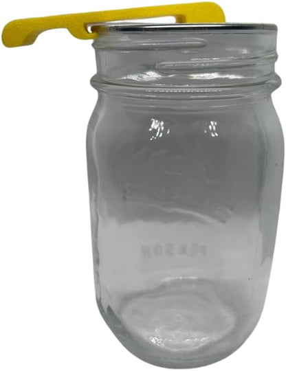 Canning and Mason Jar Opener, Easy Release Vacuum Seal for all lids magnetic (Black)