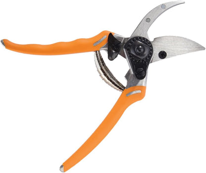 Dramm ColorPoint Stainless Steel Compact Garden Pruning Shears, Hand Pruner, Garden Clippers, with Heavy Duty Blade and Easy grip Handle, Yellow