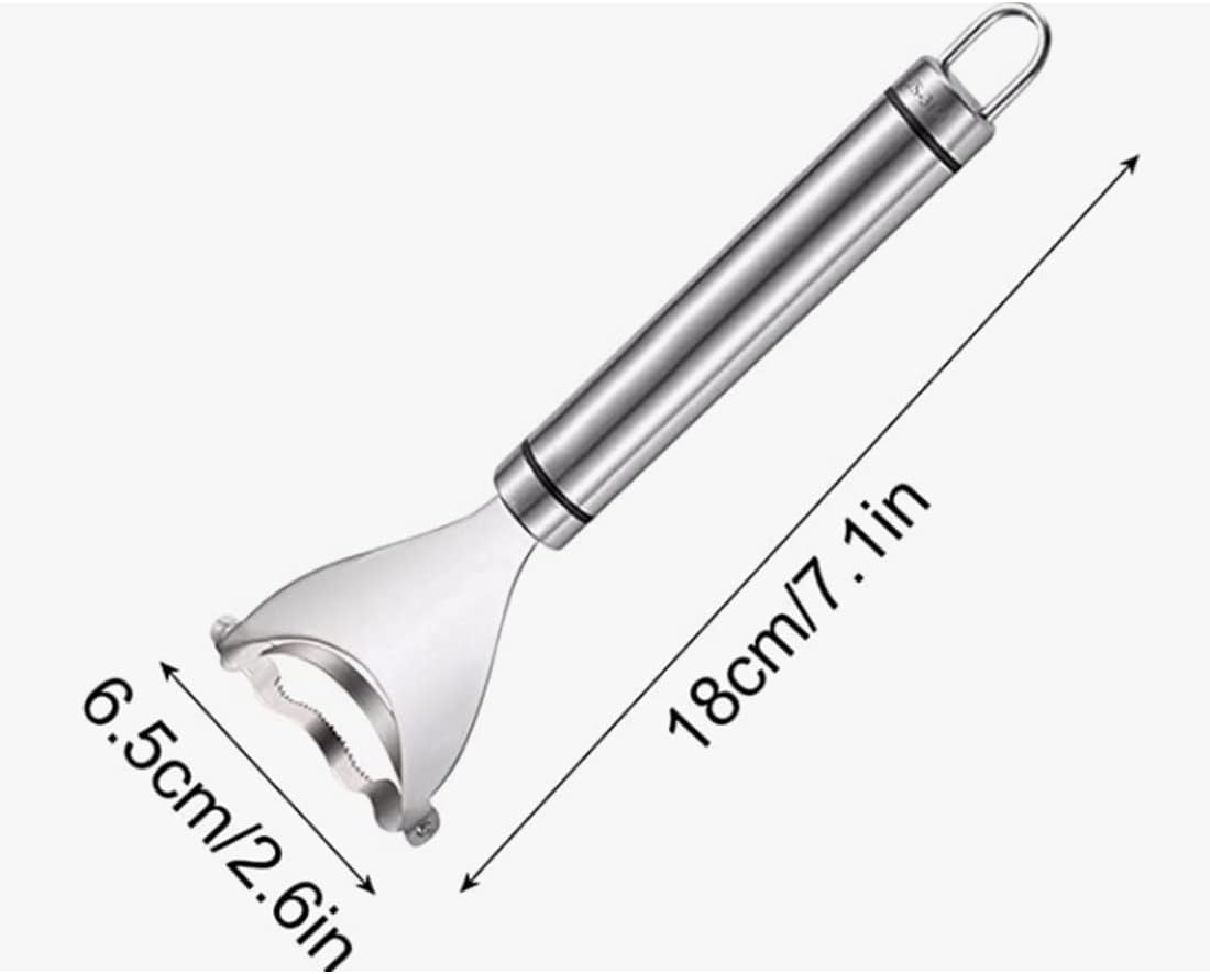 Corn Cob Stripper Peeler Remover Salad Making Cutter Easy Clean Corn Cob Stripper Stainless Steel Splitter Tool