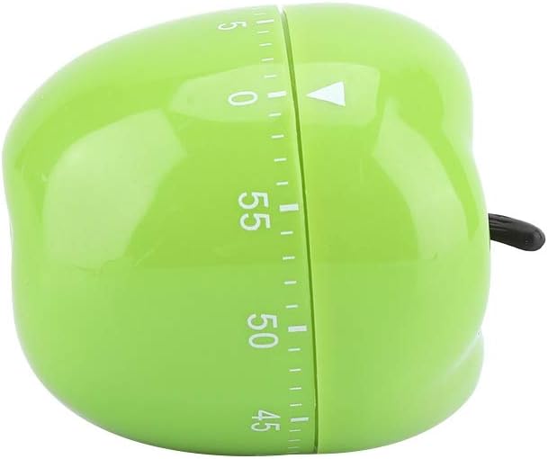 Cute Fruit Kitchen Timer, 60 Minutes Pineapple Shape Mechanical Timer Novelty 360 Degree Rotating Manual Cooking Timer