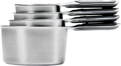 OXO Good Grips 4 Piece Stainless Steel Measuring Spoons with Magnetic Snaps
