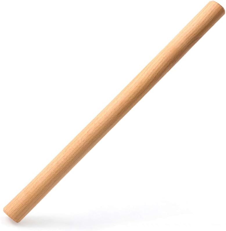 Non-Stick Rolling Pin Silicone Basting Pastry Mat Spatula Brushes Set:Combo Kit of Large and Small Dough Rollers and 2 Stainless Steel Cookie Cutters for Baking