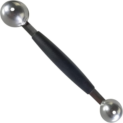 Double-Sided Fruit Melon Baller Spoon, 2 in 1 Stainless Steel Scoop Cutter 18cm