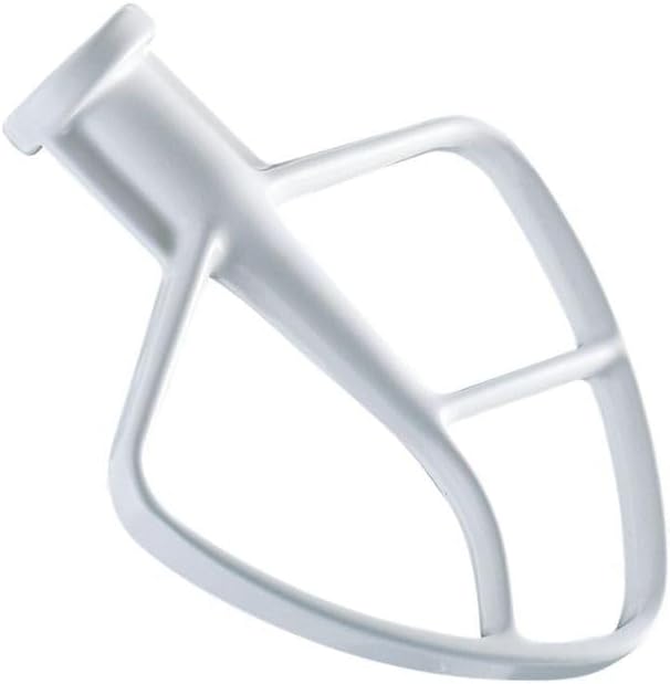 KitchenAid Flat Beater Accessory for 4.5 Qt Tilt Head Stand Mixers, White