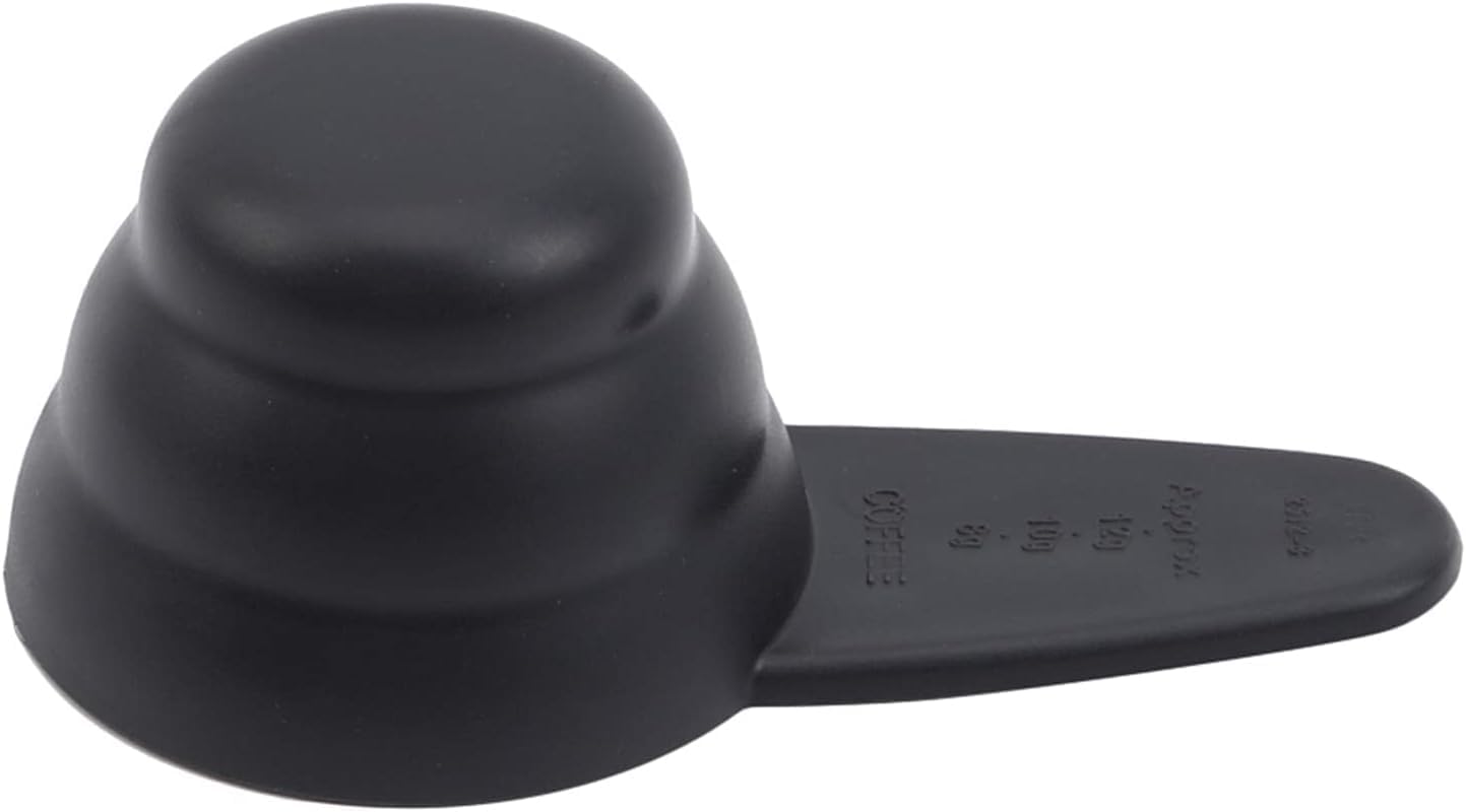 Black Plastic Coffee Scoop Measuring Scoop Suitable for Ground Beans Coffee Beans Tea,Coffee,Tea and Espresso,Kitchen and Dining
