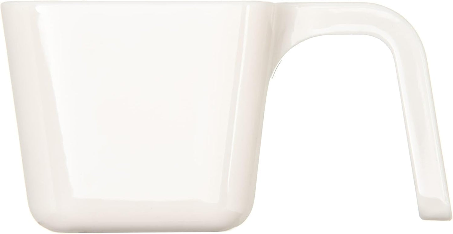 Carlisle 49110-102 9.5 oz. White Polycarbonate Portion Scoop Cup
