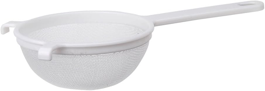 HIC Kitchen Double-Ear Fine Mesh Strainers, BPA Free, Set of 4 Sizes Includes 3, 4, 5.5, and 7-Inch Diameter