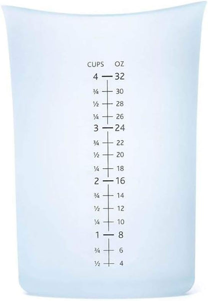 iSi North America Mini Measuring Cup Flexible Silicone, 2-Ounce, Clear
