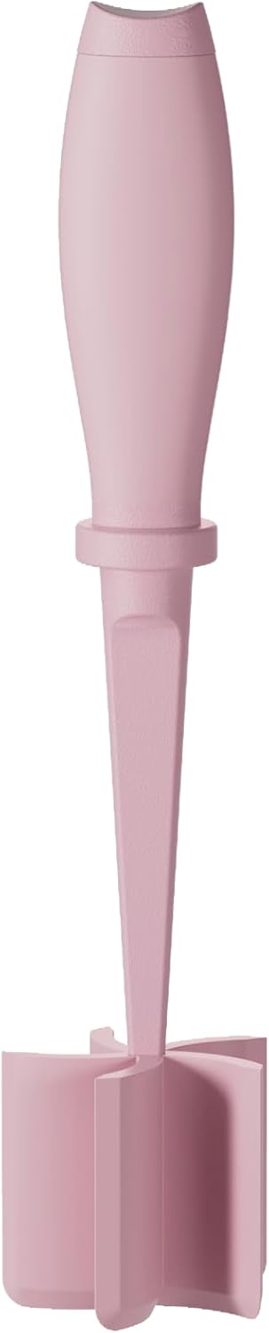Meat Chopper, 5 Curve Blades Ground Beef Masher, Heat Resistant Meat Masher Tool for Hamburger Meat, Ground Beef, Turkey and More, Nylon Hamburger Chopper Utensil Non-scratch Utensils