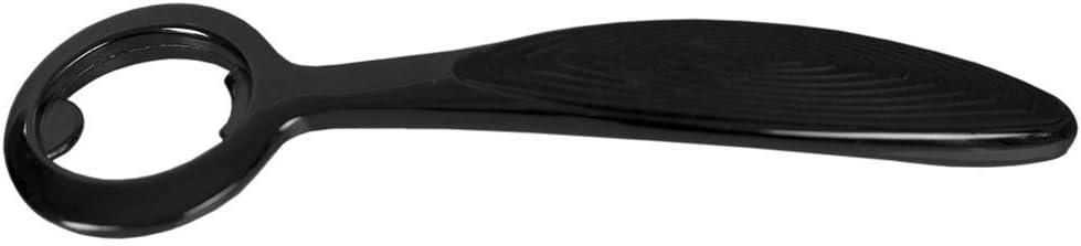 HomeBasics Wine Opener – Premium Zinc Plated Steel Wing Corkscrew – Black Onyx