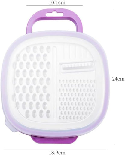 Cheese Grater with Container, Cheese Grater with Handle for Kitchen Box