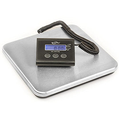 Weighmax W-2809 90 LB X 0.1 OZ Durable Stainless Steel Digital Postal Scale, Shipping Scale With AC adapter, 1 Pack