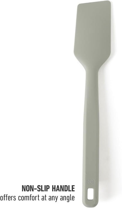 Calphalon Prime Scraper Set, 2-Piece Silicone Kitchen Scraper Set, Flexible Baking & Cooking Scrapers, Heat-Resistant Nonstick-Safe Tools with Ergonomic Handles, Navy