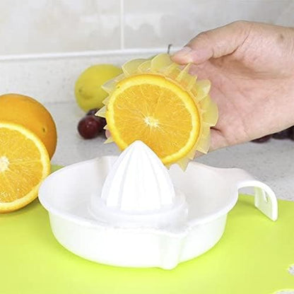 JapanBargain 1816, Japanese Citrus Lemon Orange Grapefruit Juicer Manual Hand Squeezer BPA Free Made in Japan