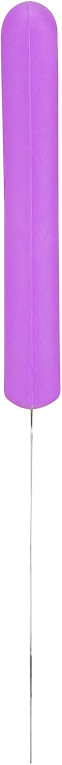 SPARTA Steel Handheld Scraper Kitchen Scraper Tool with Food-Safe Plastic Handle for Griddles, Pans, Pots, and Cutting Boards in Commercial Settings, Stainless Steel, 3 Inches, Pink