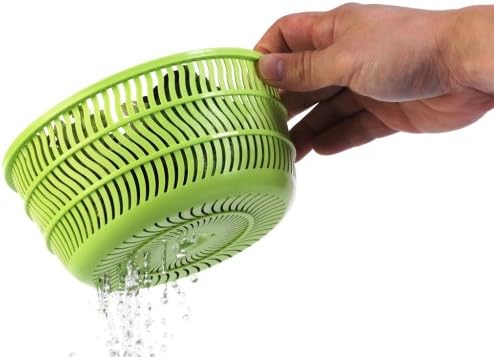 Prepworks by Progressive Salad Spinner with Handle - 2.5 Quart (Gray)