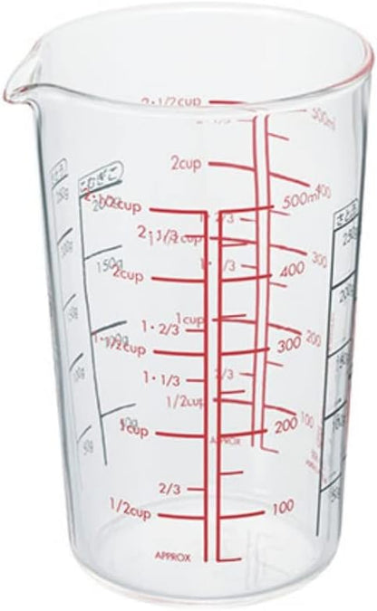 Hario Heatproof Glass Measuring Cup, 500ml