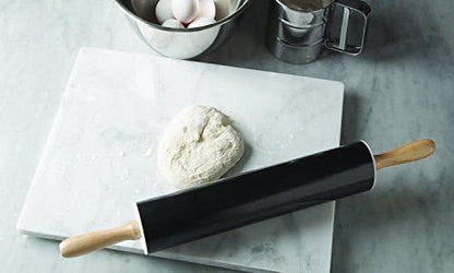 Fox Run Non-Stick Rolling Pin, Carbon Steel, 12-Inch Barrel, Black