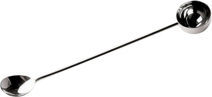 Frieling Coffee Spoon & Stirrer - 2-Tablespoon, Silver, 11-Inch Handle - Stainless Steel Measuring Scoop & French Press Stirring Spoon, Dishwasher Safe