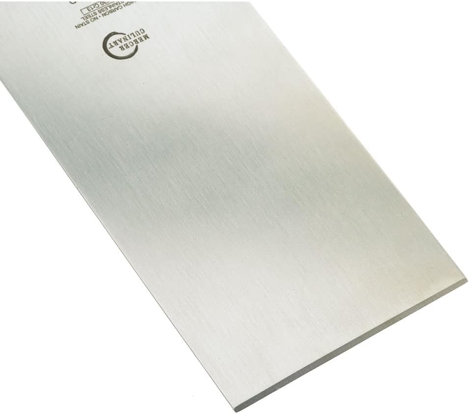 Mercer Culinary Millennia Bench Scraper, 5 7/8 Inch X 3 1/2 Inch Blade, Black Handle