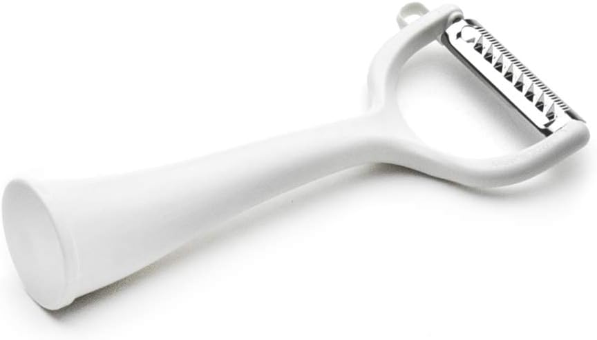 Stainless Steel Blade, Self - Standing Kinpira Peeler Julienne Cutter Slicer