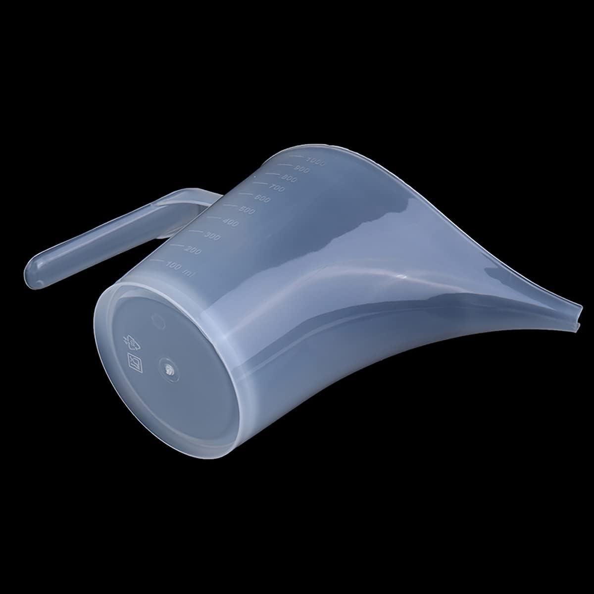 500ml Measuring Cup with Long Spout, Plastic Measuring Pitchers with Funnel Spouts, Pancake Batter Dispenser for Baking