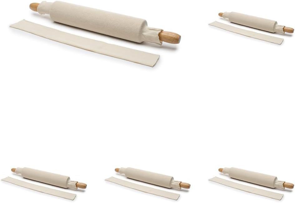 Fox Run Rolling Pin Covers, Cotton, Set of 2