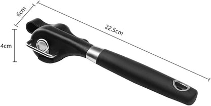 ZKG Cans Opener Professional Kitchen Tools Bottle Opener Knife Handheld Manual Can Tin Opener Side Cut Manual Jar Opener