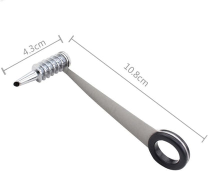 Stainless Steel Spiral Cutter for Vegetables Potato Cucumber Spiral Slicer Manual Vegetable Spiralizer Kitchen Tool (4pcs)