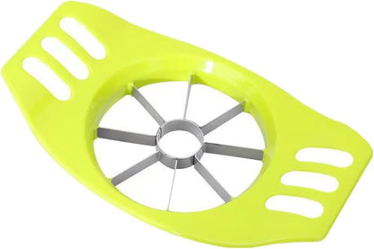 1 PCS Apple Cutter Professional Apple Slicer Apple Corer Tool Stainless Steel Fruit Corer Apple Cutter Slicer for Kitchen,Fruits,Vegetables(Green）