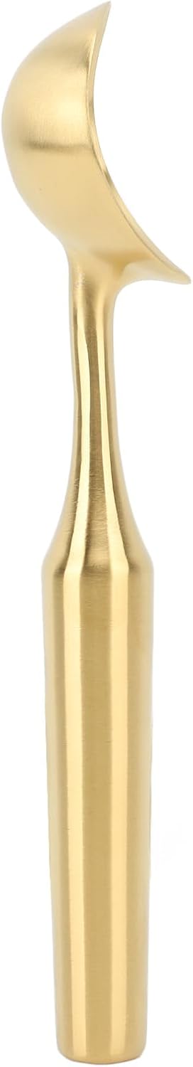 Yunseity Ice Cream Scoop, Melon Baller, Easy Demoulding Made of 304 Stainless Steel for The Kitchen (Gold)