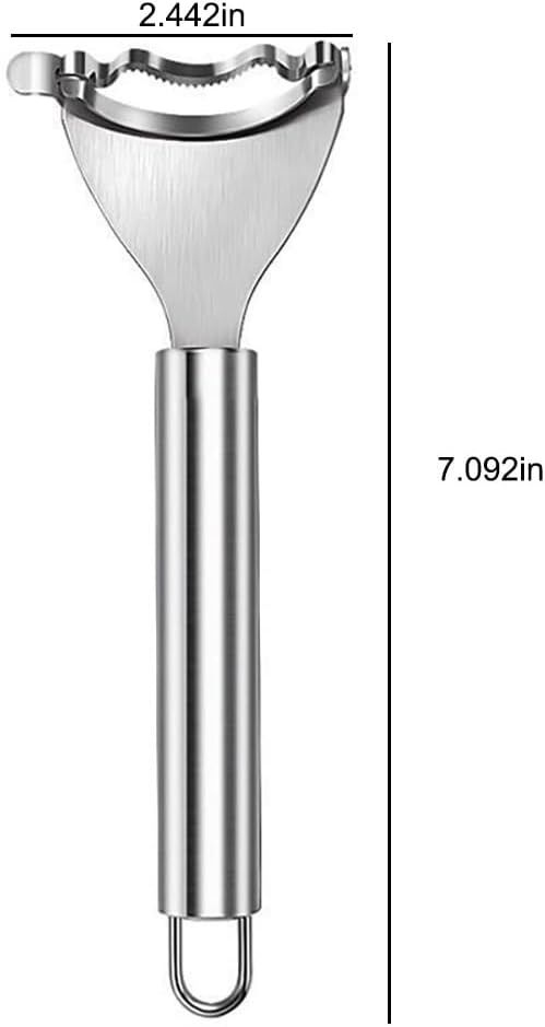 Corn Planer Cutter Thresher Peeler, Corn Thresher Cob Stripper Tool, Premium Stainless Steel Multifunctional Kitchen Grips Corn Planer Cob Cutter Kernels, with Hand Protect