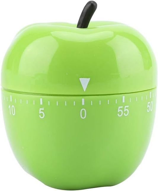 Cute Fruit Kitchen Timer, 60 Minutes Pineapple Shape Mechanical Timer Novelty 360 Degree Rotating Manual Cooking Timer