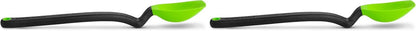 Dreamfarm Mini Supoon Non-Stick Sit-Up Silicone Scraping Cooking Spoon, Jar Scraper Measures 5ml Tsp - 8" Yellow