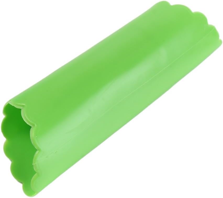 Garlic Skin Remover Safety Garlic Roller Tube with Hole Silicone Portable Garlic Peeling Press(Pink)