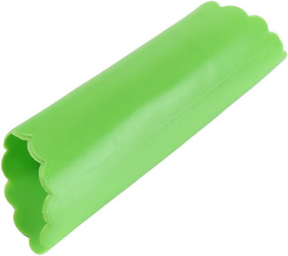 Garlic Skin Remover Safety Garlic Roller Tube with Hole Silicone Portable Garlic Peeling Press(Pink)
