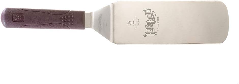 Mercer Culinary Hell's Handle Large Fish Turner/Spatula, 4 Inch x 9 Inch