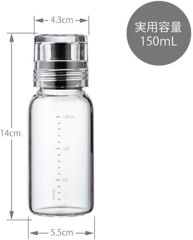Hario Dressing Bottle, 250ml, Black