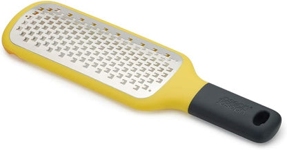 Joseph Joseph Fine Grater & Zester – Easy-Grip Handle with Sharp Stainless Steel Blades & Non-Slip Tip
