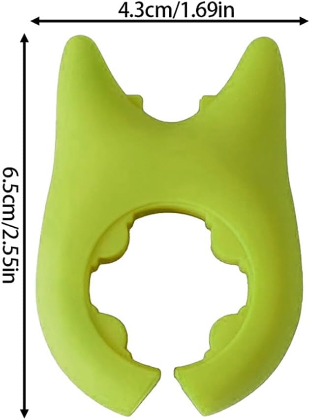 10Pcs Silicone Pot Clip Spoon Rest Silicone Assist Hot Handle Holder Kitchen Spoon Holder Steam Releaser for Pot Cooking Utensils Spoon Rest Kitchen Accessories Tools
