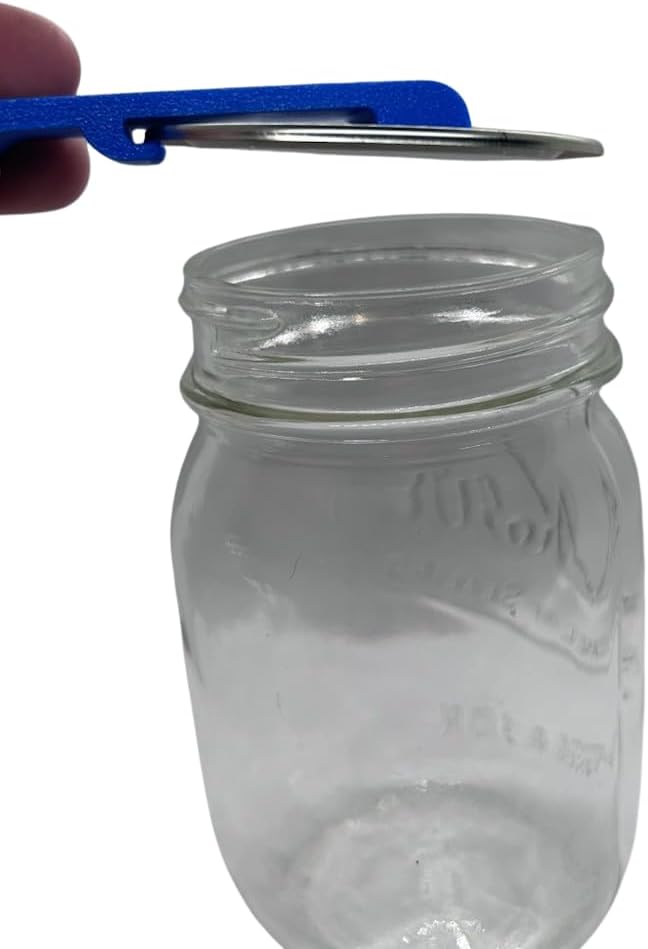 Canning and Mason Jar Opener, Easy Release Vacuum Seal for all lids magnetic (Black)