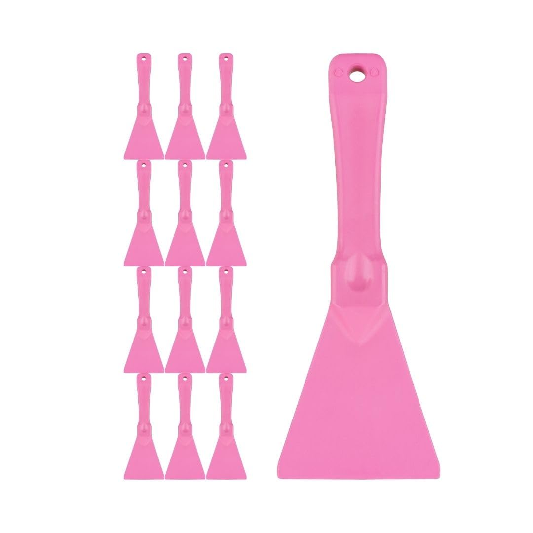 SPARTA Polypropylene Scraper Tool Food Safe Scraper for Removing Caked-On Residue in Commercial Kitchens, Plastic, 7.82 x 3 Inches, White