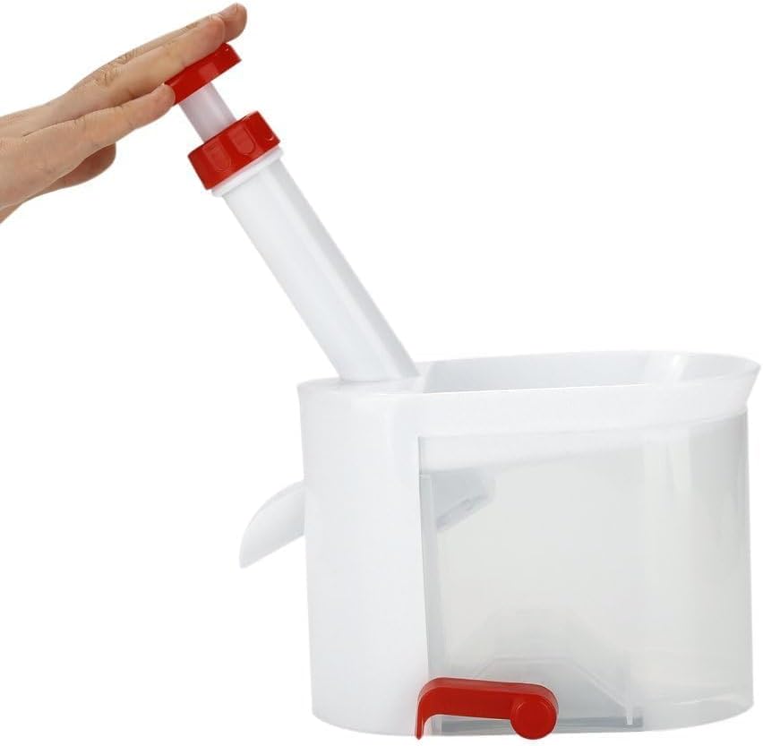 Cherry Pitter Tool, Pit Seed Remove Stoner, Quick Remove Cherries Seed Remover Multifunction Cherries Stoner with Large Container for Home Kitchen