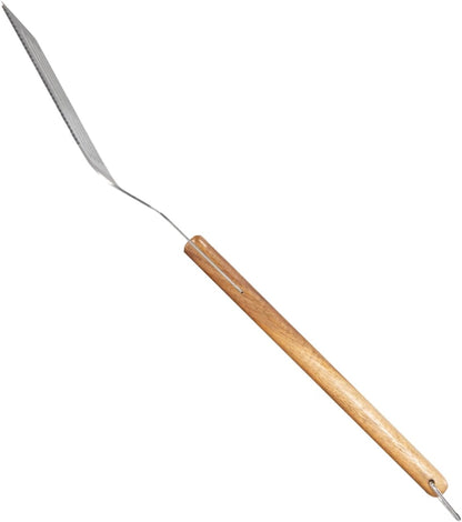BBQ-AID Pro BBQ Tongs for Grill - 17" Professional Grade Barbecue Tongs for Cooking- Solid & Sturdy - Built with 304 Grade Stainless Steel and Acacia Wood - Heavy Duty Built to Last Kitchen essential.