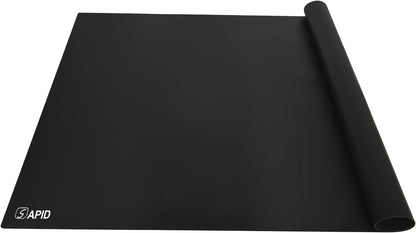 Extra Large Silicone Mat 36" x 24" Place Mats, Heat Resistant Mat for Kitchen Countertop Protector, Thick Placemats Washable Silicone Mats for Kitchen Counter Mat Dining Table Mat, Grey, Sapid