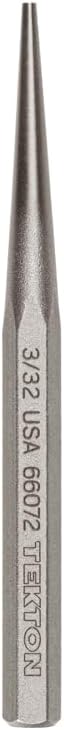 TEKTON 1/8 Inch Roll Pin Punch | 66064 | Made in USA