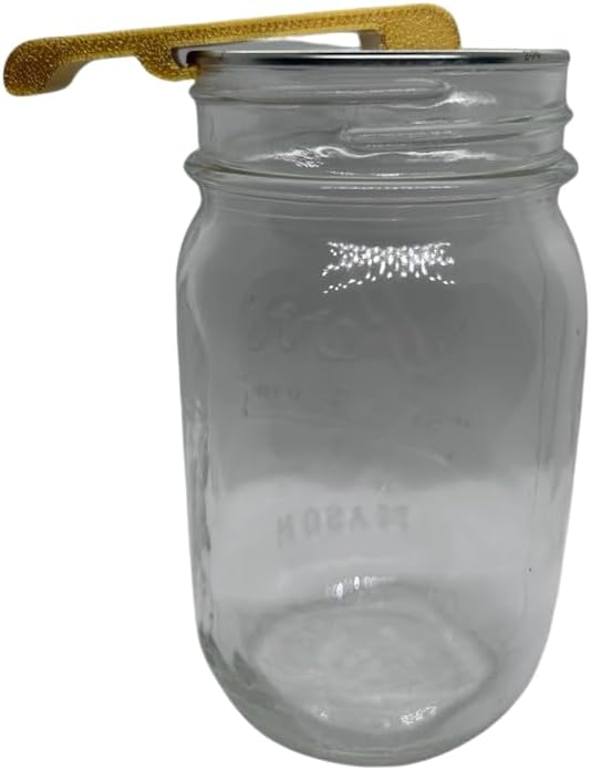 Canning and Mason Jar Opener, Easy Release Vacuum Seal for all lids magnetic (Black)