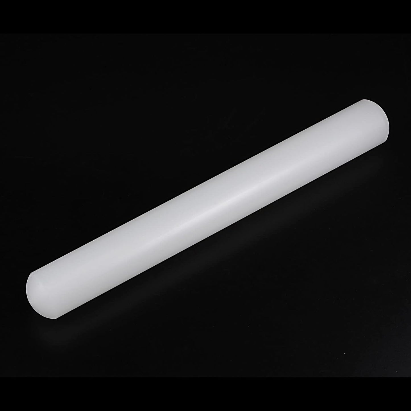 HARFINGTON 13 Inch x 0.98 Inch PP Plastic Non-Stick Fondant Rolling Pin - Dough Roller for Cookie, Pastry, Pizza, Clay - Kitchen Decorating Tools